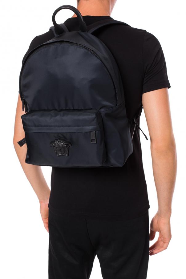 Navy blue Backpack with Medusa head Versace - Vitkac Canada